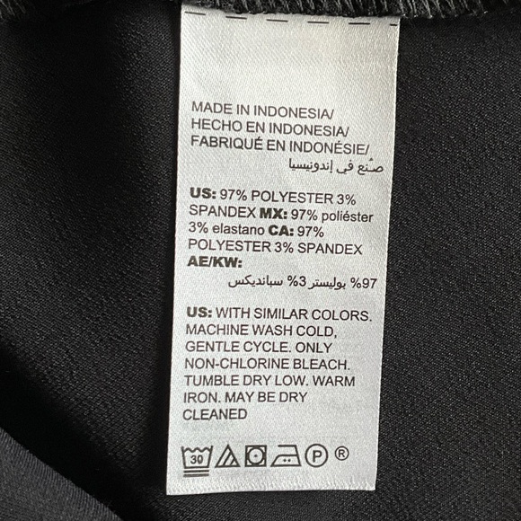 Chico’s Size 0 (Standard Size 4) Solid Satin Bias Cut Skirt - Picture 6 of 7